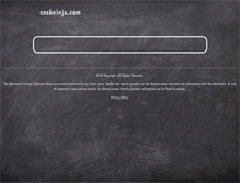 Tablet Screenshot of cockninja.com